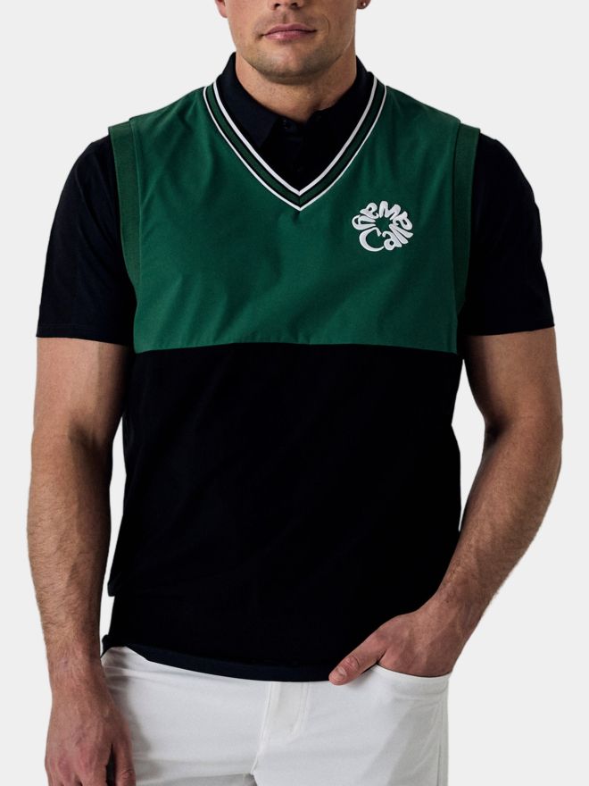 Callaway Legacy Colour Blocked Stretch Weste dunkelgrün