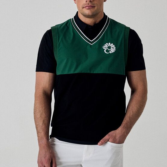 Callaway Legacy Colour Blocked Stretch Weste dunkelgrün