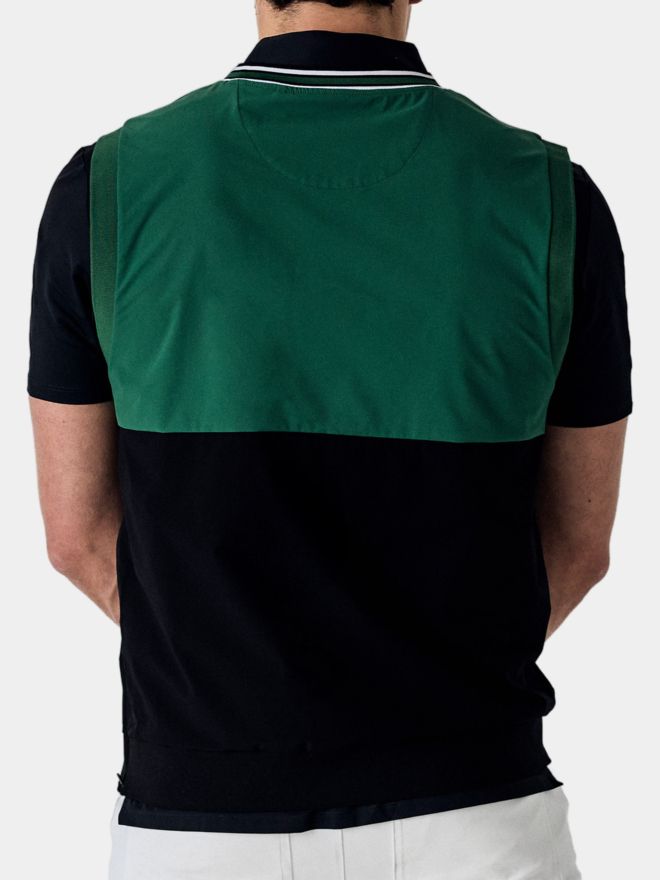 Callaway Legacy Colour Blocked Stretch Weste dunkelgrün