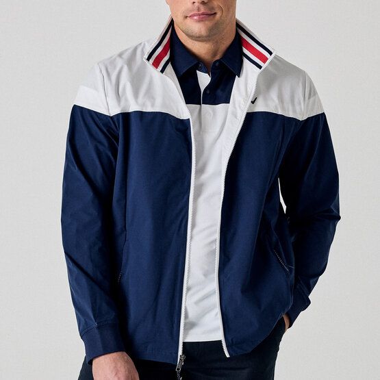 Callaway Legacy LS Logo Block Stretch Jacke navy