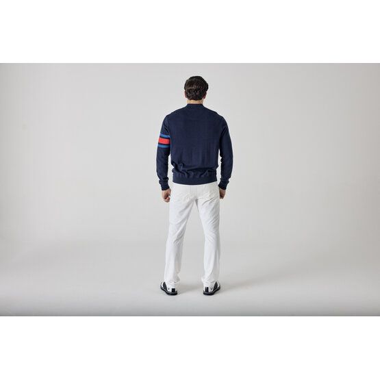 Callaway Legacy LS Triple Track 1/4 Zip Sweater Stretch Midlayer navy