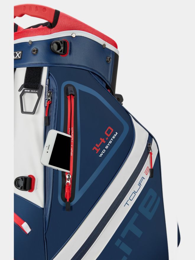 Big Max Dri Lite Hybrid Tour 2 Standbag blau