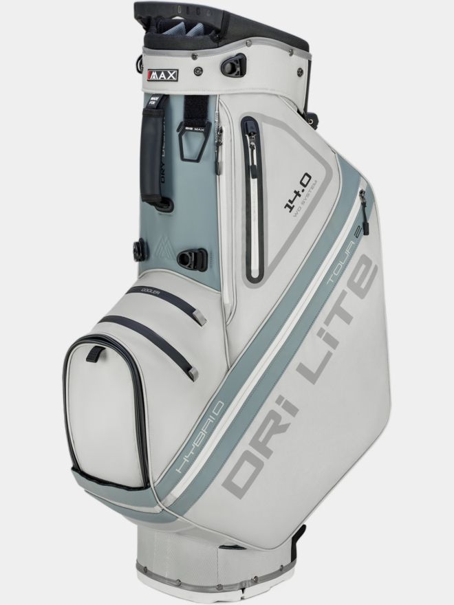Big Max Dri Lite Hybrid Tour 2 Standbag silber