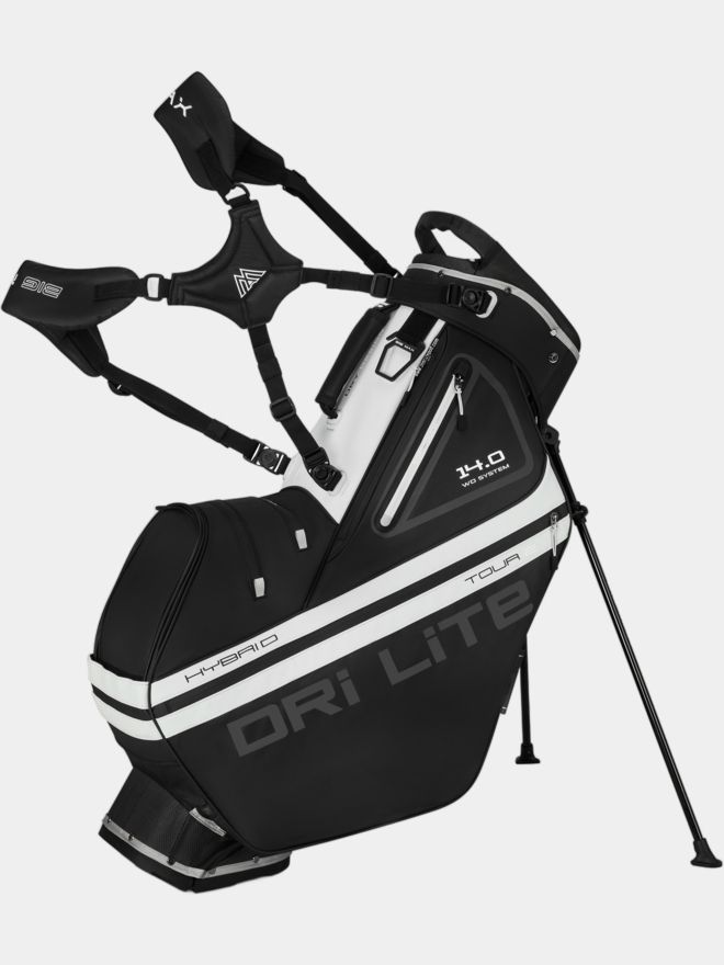 Big Max Dri Lite Hybrid Tour 2 Standbag schwarz