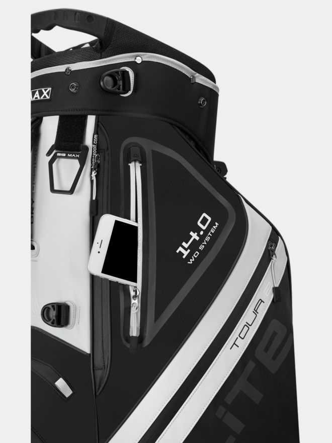 Big Max Dri Lite Hybrid Tour 2 Standbag schwarz