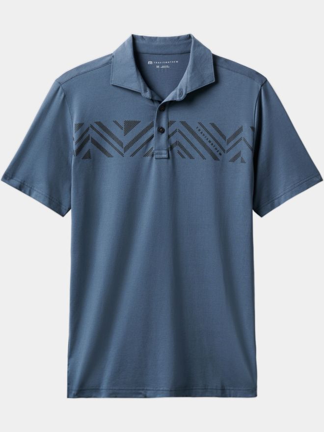 TravisMathew All Day Access Halbarm Polo schwarz