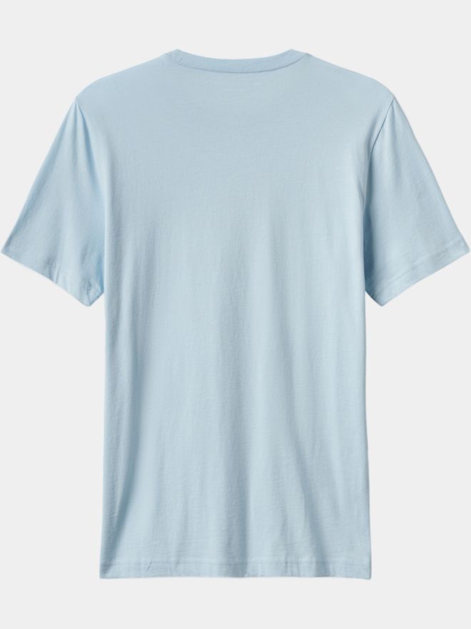 TravisMathew International Travel Halbarm T-Shirt hellblau