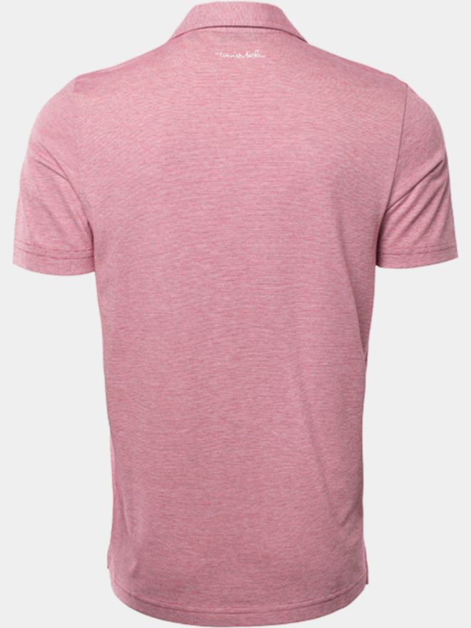 TravisMathew The Zinna Halbarm Polo rot