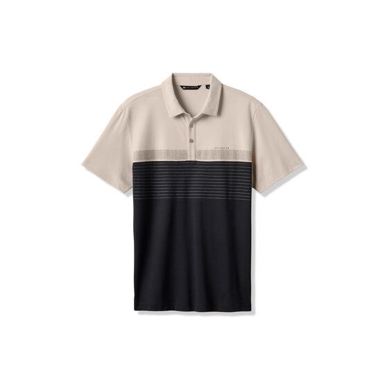 TravisMathew  Hang Glide half-sleeve polo sand