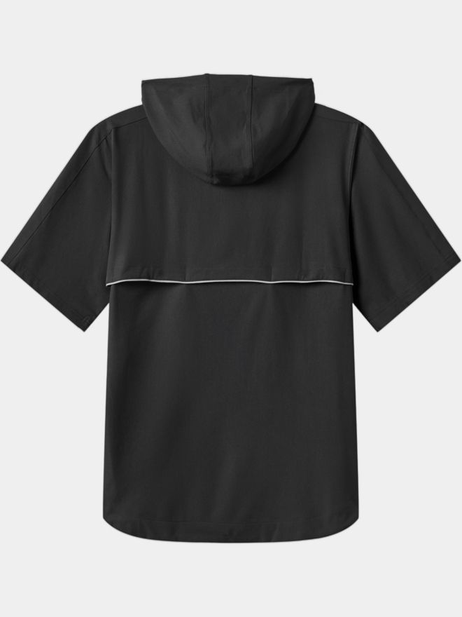 TravisMathew SPORT MODE HOODIE Halbarm Windshirt schwarz