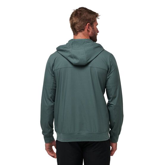 TravisMathew  Strečová bunda WANDERLUST HOODIE olivová