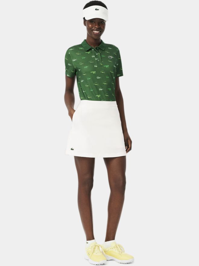Lacoste Golf Skirt kurz Skort weiß