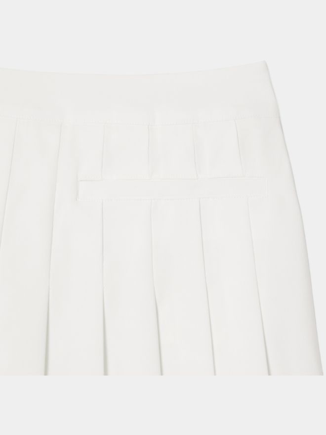 Lacoste Golf Skirt kurz Skort weiß