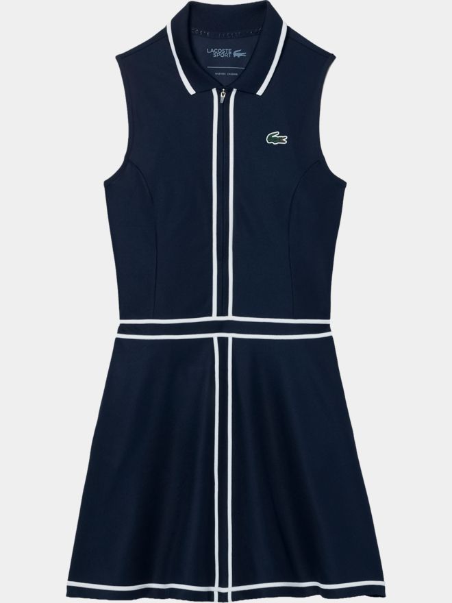 Lacoste Performance Dress ohne Arm Kleid navy