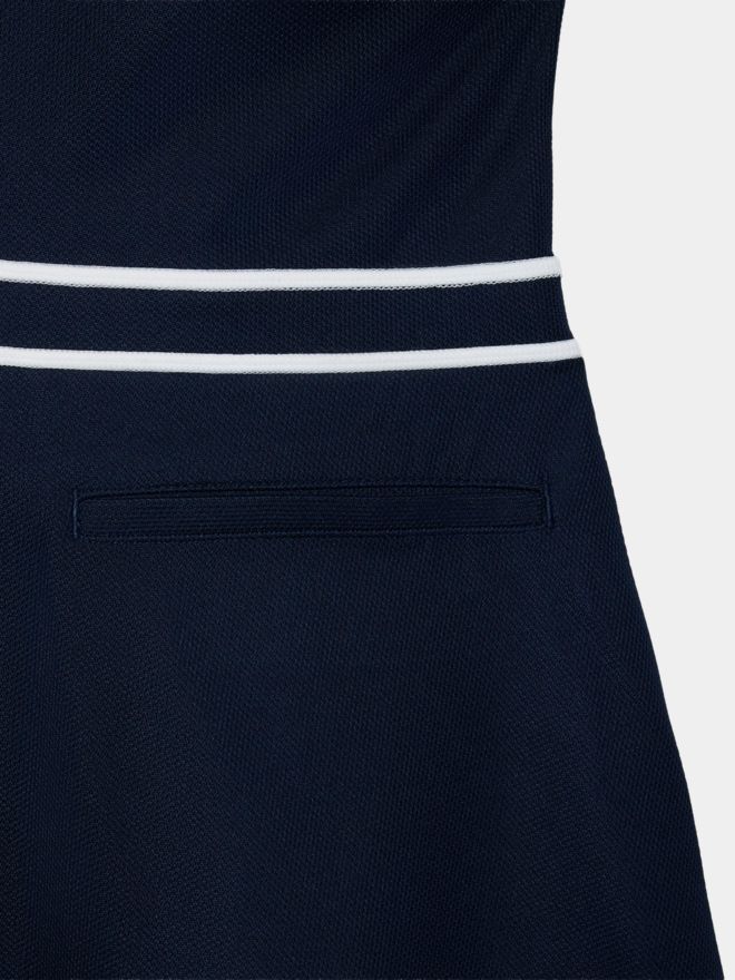 Lacoste Performance Dress ohne Arm Kleid navy