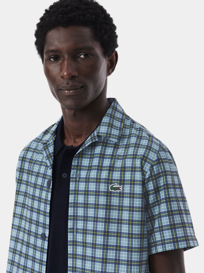 Lacoste Half sleeve shirt blue