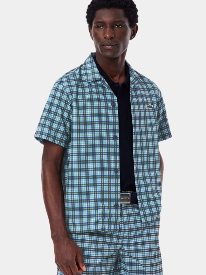 Lacoste Half sleeve shirt blue