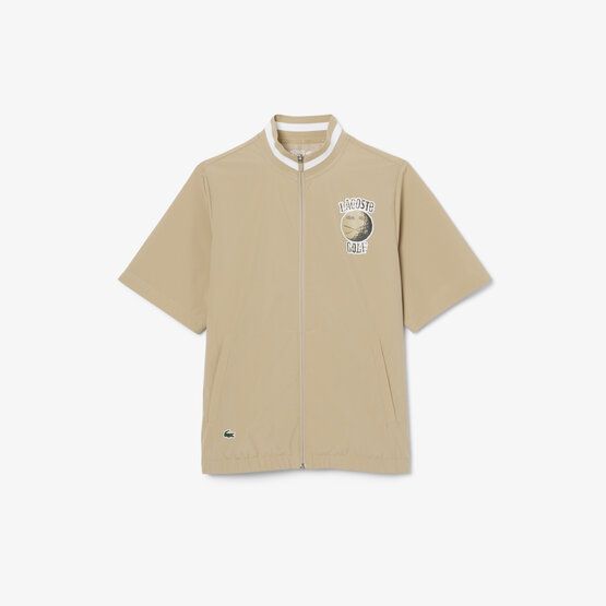 Lacoste Halbarm Windshirt beige