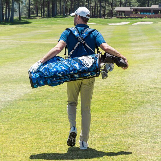 Ping Limited Edition Hoofer Standbag blau