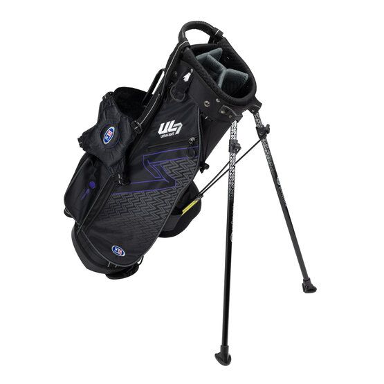 US Kids Golf Ultralight 54 Stand Bag schwarz
