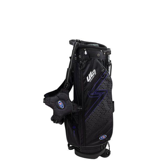 US Kids Golf Ultralight 54 Stand Bag schwarz