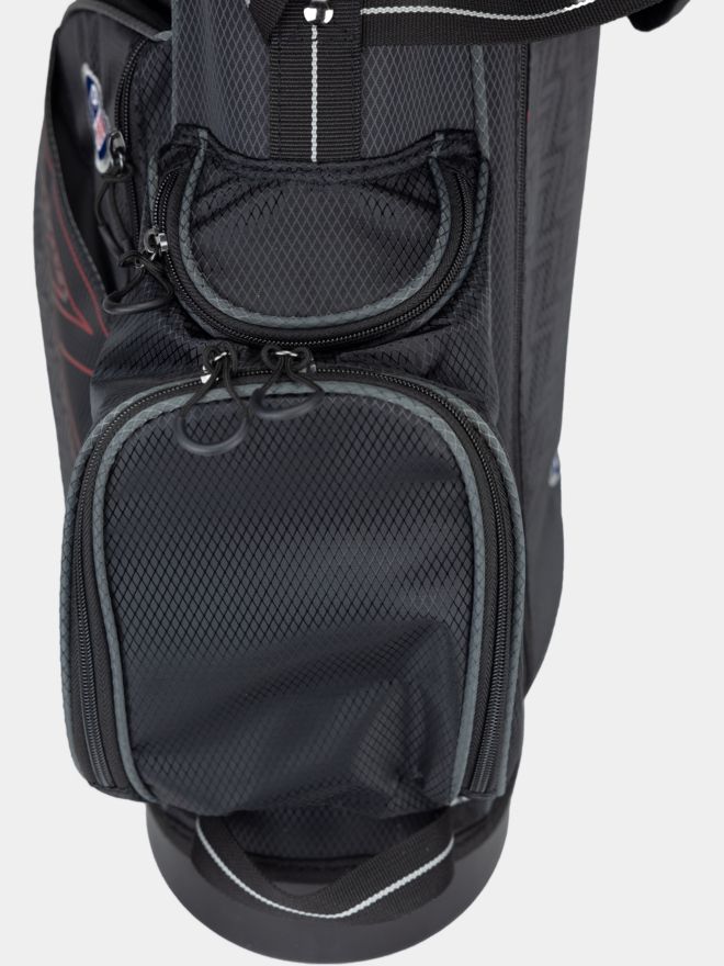 US Kids Golf Ultralight 60 Standbag schwarz