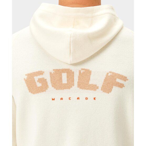 Macade Golf  Crossover hoodie sweatshirt white