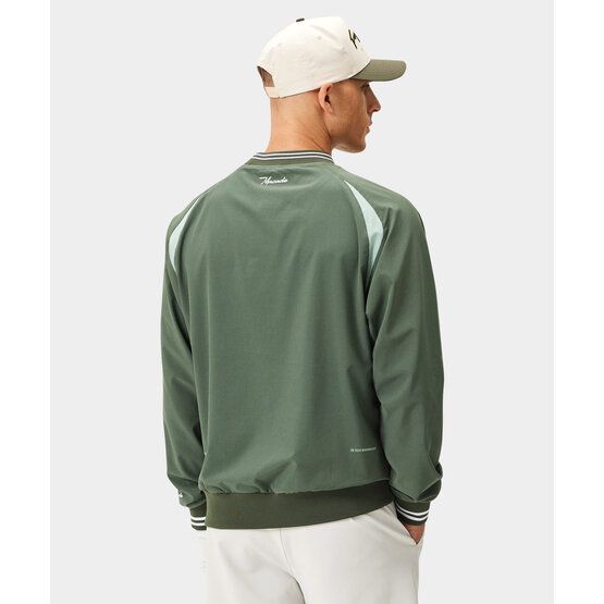 Macade Golf  TX Links Windbreaker long sleeve windshirt green