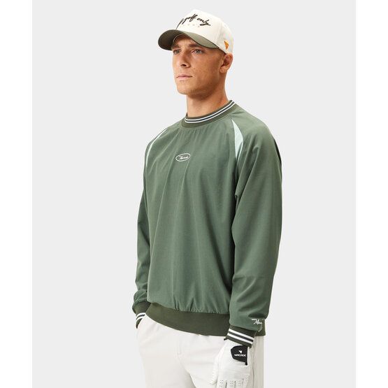 Macade Golf  TX Links Windbreaker long sleeve windshirt green