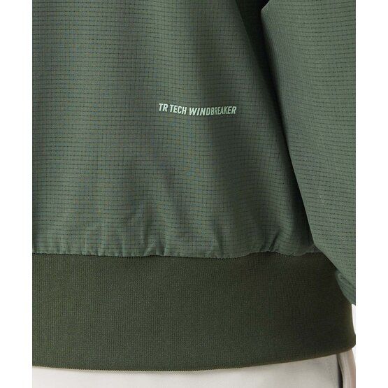 Macade Golf  TX Links Windbreaker long sleeve windshirt green