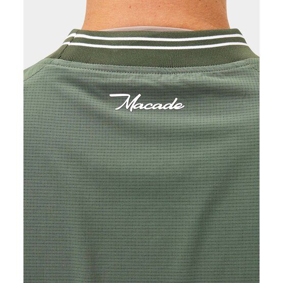 Macade Golf  TX Links Windbreaker long sleeve windshirt green