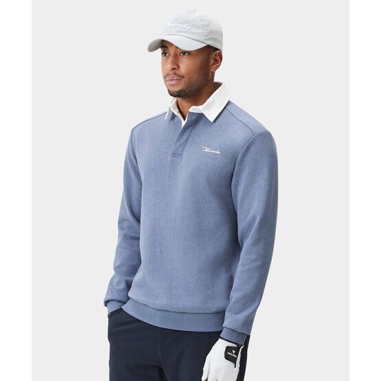 Macade Golf  Range Longsleeve Shirt Long Sleeve Polo light blue