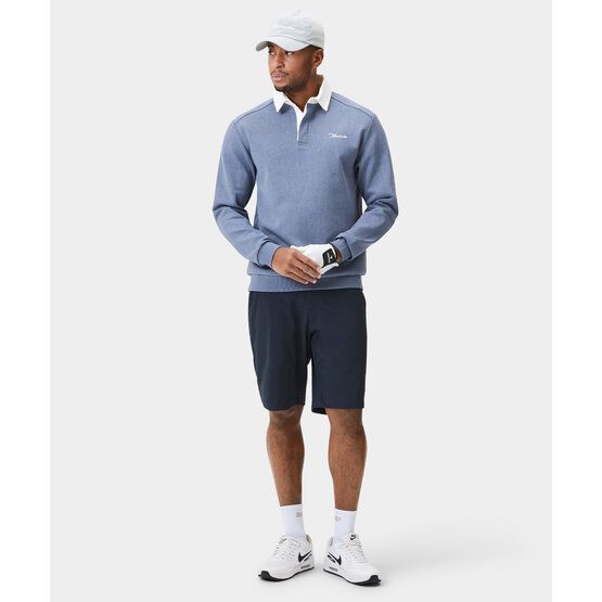 Macade Golf  Range Longsleeve Shirt Long Sleeve Polo light blue