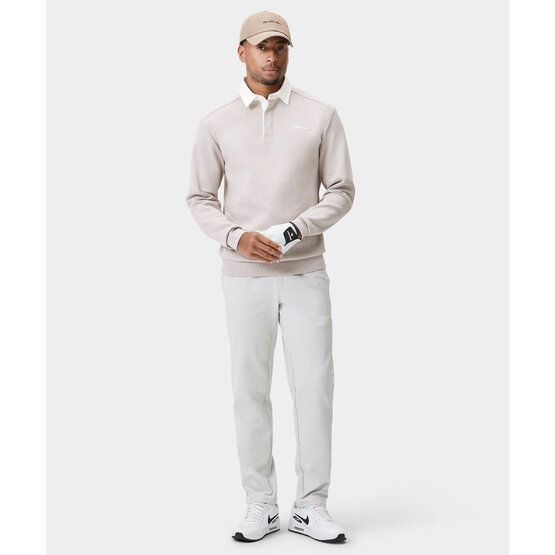 Macade Golf  Range Longsleeve Shirt Long Sleeve Polo beige