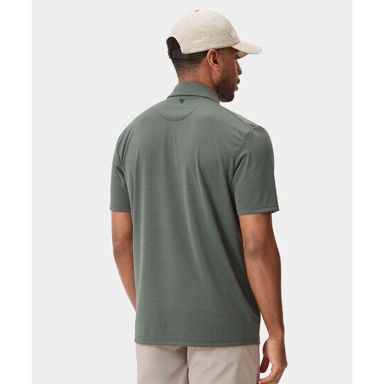 Macade Golf  Core Tech Shirt Half Sleeve Polo dark green