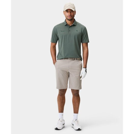 Macade Golf  Core Tech Shirt Half Sleeve Polo dark green