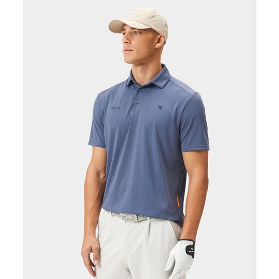 Macade Golf  Core Tech Shirt Half Sleeve Polo light blue