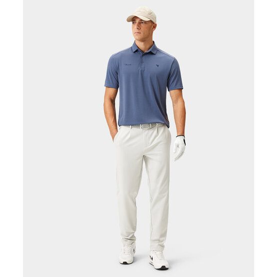 Macade Golf  Core Tech Shirt Half Sleeve Polo light blue