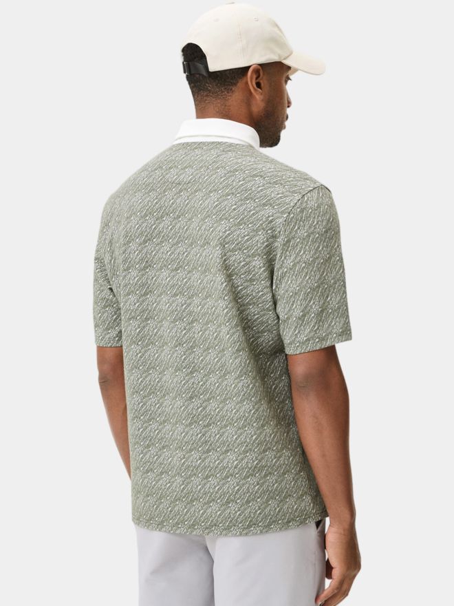 Macade Golf Range Shirt Halbarm Polo grün