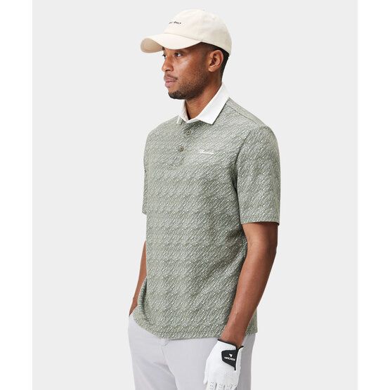 Macade Golf  Range Shirt Half Sleeve Polo green