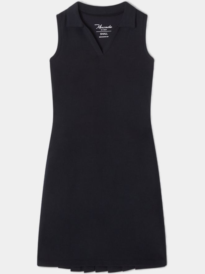 Macade Golf Amanda Performance Dress ohne Arm Kleid navy