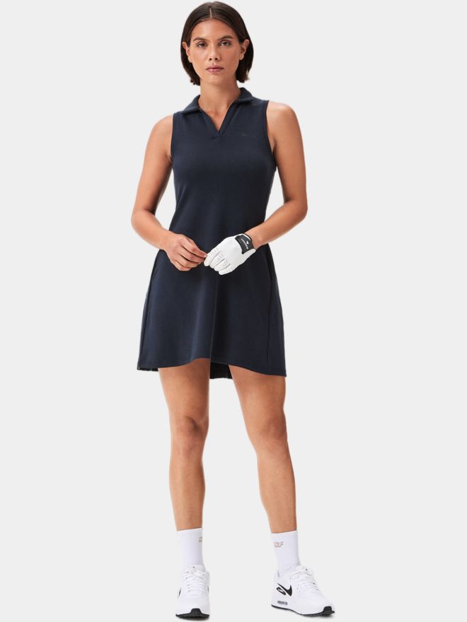 Macade Golf Amanda Performance Dress ohne Arm Kleid navy