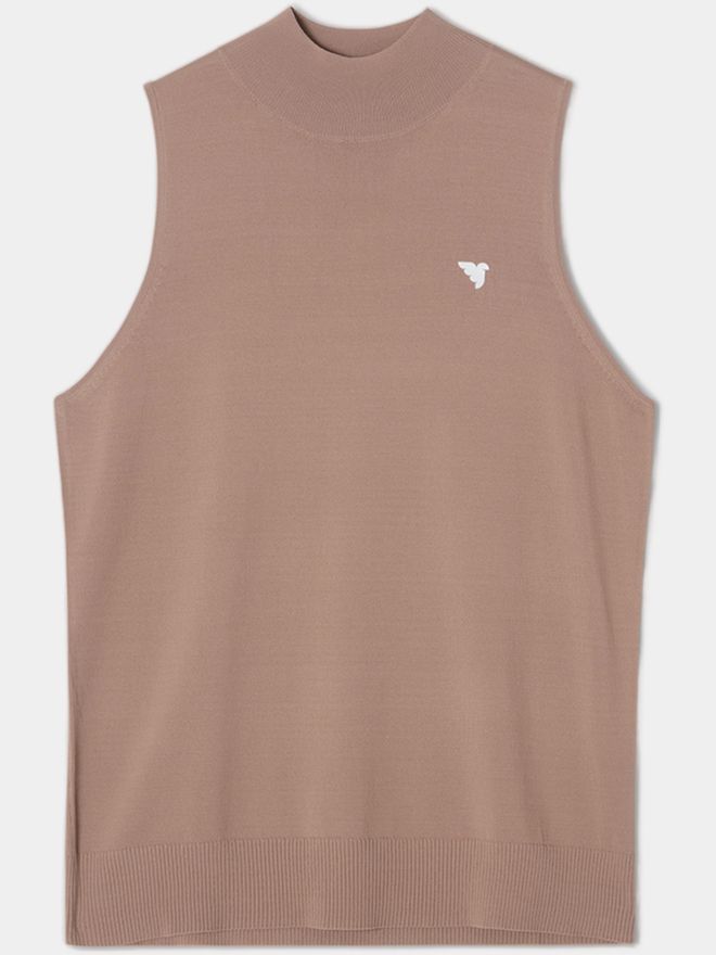 Macade Golf Kayla Air ohne Arm T-Shirt beige