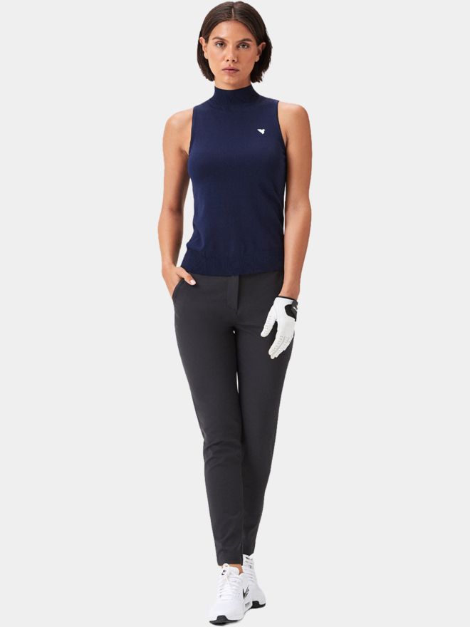 Macade Golf Kayla Air ohne Arm T-Shirt navy