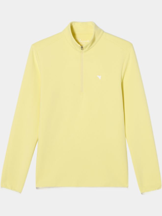 Macade Golf Therma Quarter Zip Stretch Midlayer yellow