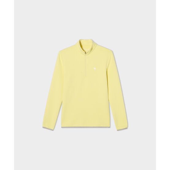 Macade Golf  Therma Quarter Zip Stretch Midlayer yellow