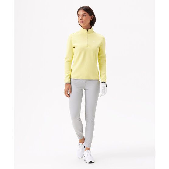 Macade Golf  Therma Quarter Zip Stretch Midlayer yellow