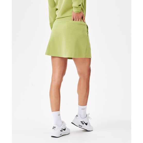 Macade Golf Sheen Air Skirt kurz Skort grün