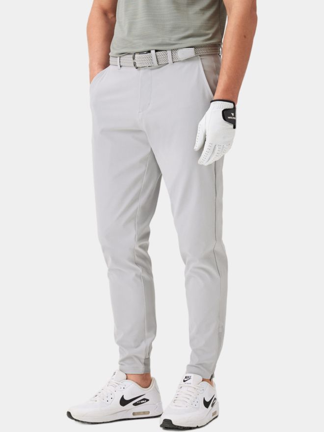 Macade Golf Four-Way Stretch Joggpants Hose hellgrau