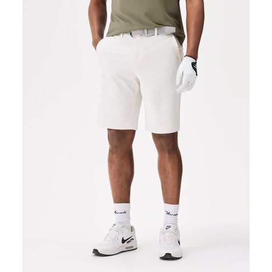 Macade Golf Čtyřcestné strečové šortky Bermudy bílá